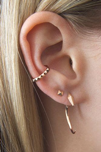 15 Awesome Ear Piercings Idea For Women Pop Tattoo