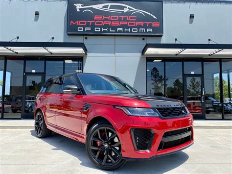 Used 2020 Land Rover Range Rover Sport Svr For Sale Sold Exotic