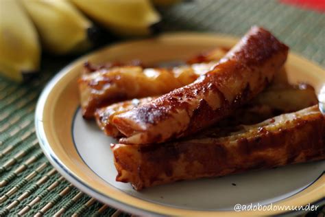 We love turon, the sweet spring roll filled with banana from the philippines. adobo down under: Banana fritters (turon) and top 10 Pinoy street food