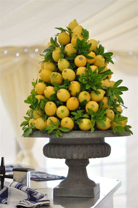 85 Cheerful Citrus Wedding Decor Ideas Lemon Centerpieces Lemon