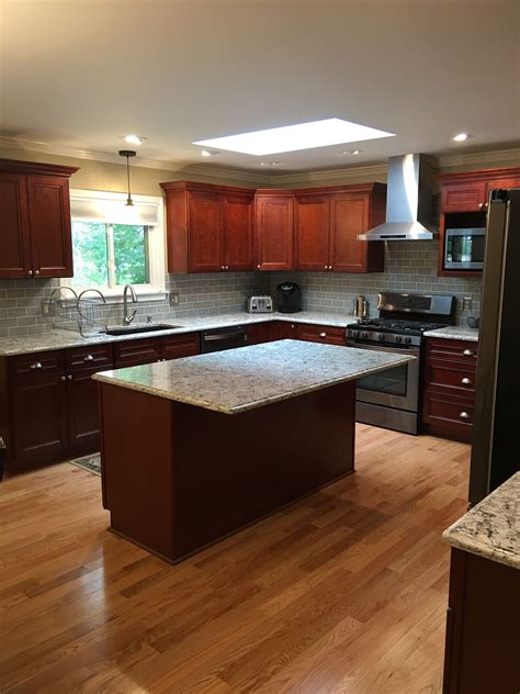 Kitchen Remodel By Garrett H Of Rochester Ny We Used Theyork Cherry