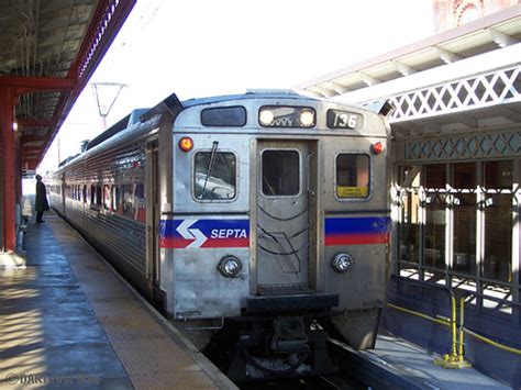 Septas Wilmingtonnewark Train Waiting At The Wilmington Flickr