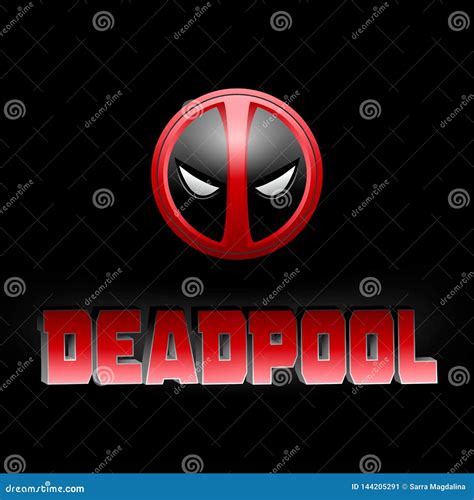 Logo Deadpool Foto Editorial Ilustración De Icono Arena 144205291