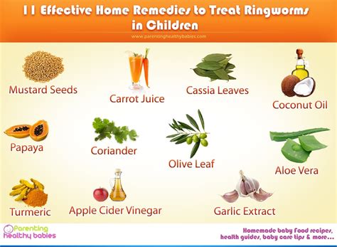 11 Effective Home Remedies To Treat Ringworms In Children