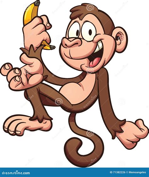 Clip Art Monkey Banana