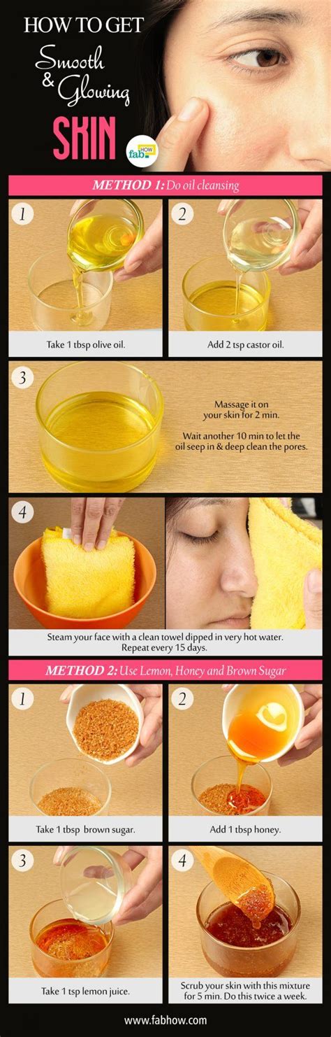 How To Get Smooth Clear And Glowing Skin In 10 Minutes Fab How