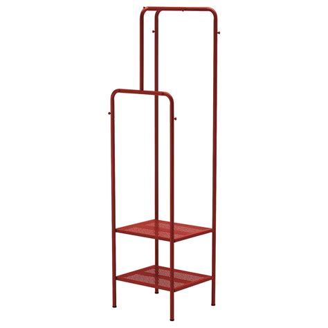 Easy to access, neatly arranged and wrinkle free. NIKKEBY Clothes rack - red 17 3/4x66 7/8 " (45x170 cm ...