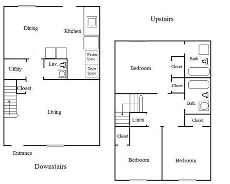 bedroom apartment floor plans house plans