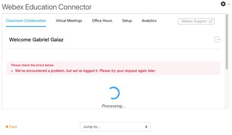 Problems Webex Education Connector With Moodle Cisco Community