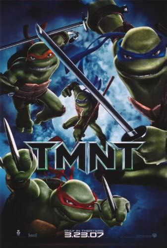 teenage mutant ninja turtles poster movie e 27 x 40 in 69cm x 102cm mako sarah michelle gellar