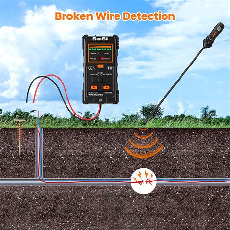 Buy Underground Cable Locator Seesii Wire Tracer Detector With