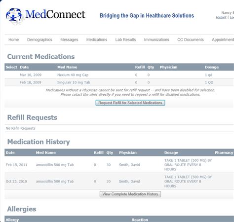 Ehr Patient Portal Electronic Health Records By Medisys