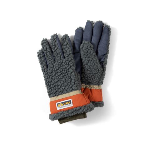 Elmer By Swany Wool Pile Finger Gloves Khaki Em Kha Consortium