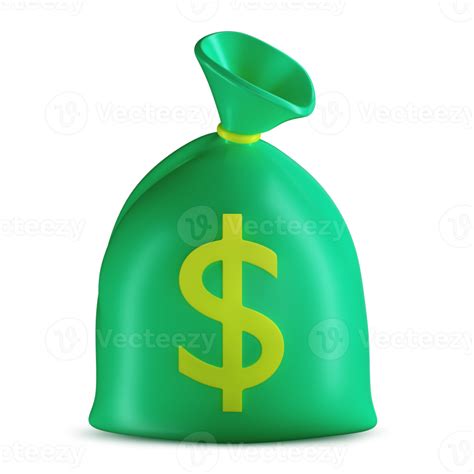 Free Money Bag 3d Illustration 12488028 Png With Transparent Background