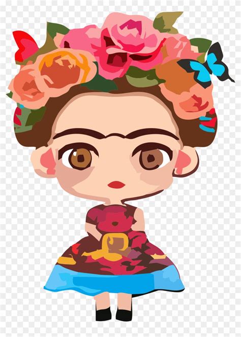 Baby Frida Kahlo Svg Free