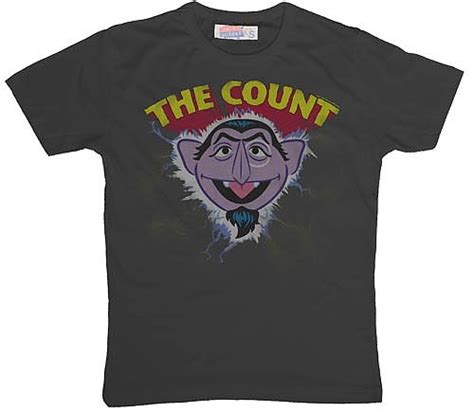 Mens The Count Sesame Street T Shirt From Famous Forever