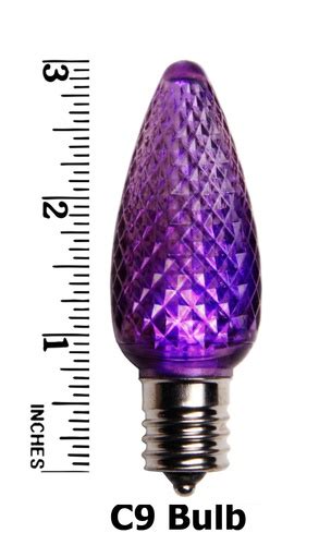 C9 Purple Led Christmas Light Bulbs