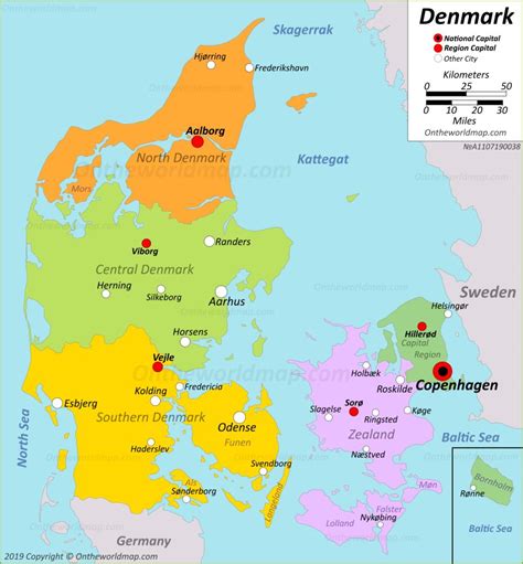 Denmark Maps Maps Of Denmark