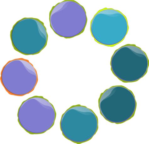 Abstract Circles Clip Art N3 Free Image Download