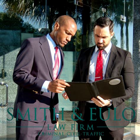 Call or text my office immediately if you have been involved in a serious accident leading to serious. The Smith & Eulo Law Firm has the best DUI,Criminal and ...
