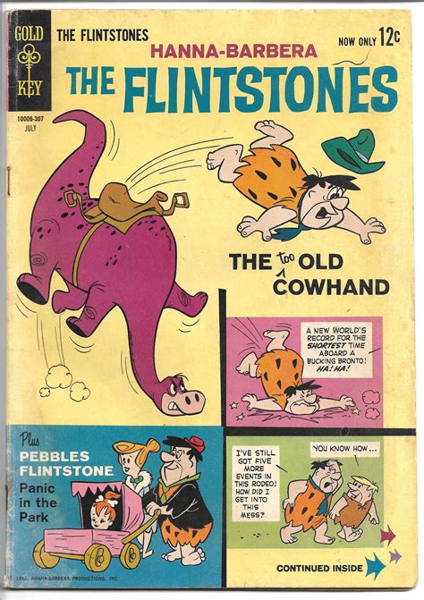 The Flintstones 12 Silver Age July 1963 Vg Hipcomic