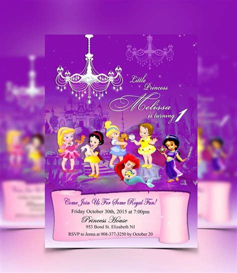 Disney Princess Baby Shower Invitations Unique Cutemoments By Jr In