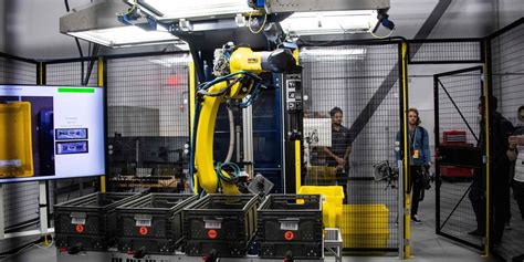 Amazon Takes Steps Toward Warehouse Automation Wsj