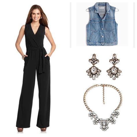 Diamonds And Denim Party Outfit Prestastyle