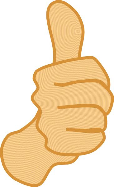 Thumbs Up Clip Art Free Vector 4vector