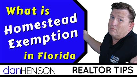 Florida Homestead Exemption Youtube