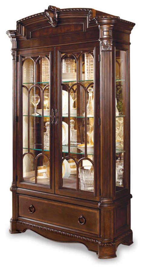 Discover curio cabinets on amazon.com at a great price. A.R.T. Capri Curio Cabinet - Traditional - Storage ...