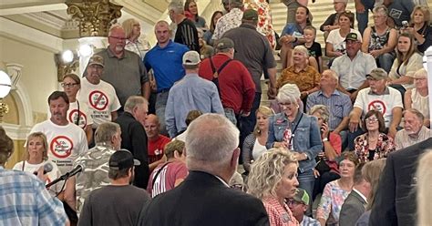 Landowners Rally At Sd Capital To Oppose Carbon Capturing Pipeline