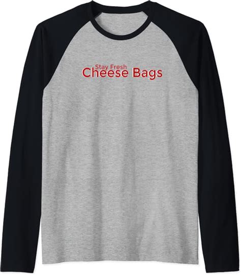 Stay Fresh Cheese Bags Raglan Baseball Tee Uk Clothing