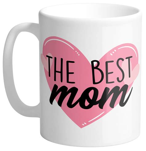 The Best Mom Coffee Mug 11oz White Walmart Com
