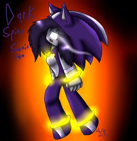 Darkspine Sonicfan5000 Speedpaint By Candysugarskullgirl9 On Deviantart