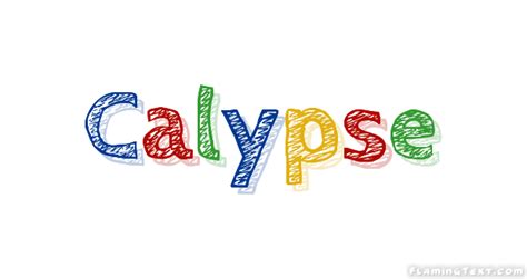 Calypse Лого Бесплатный инструмент для дизайна имени от Flaming Text