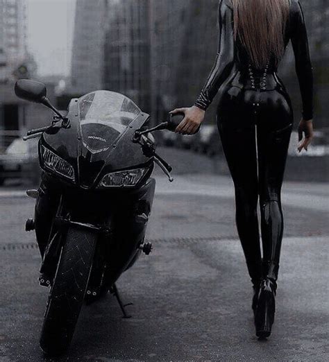 Image About Girl In Aes Femme Fatale By ⛓ᏩᎬ♡ᎡᏩᏆᎪ Biker Aesthetic Female Assassin Biker Girl