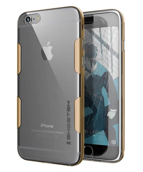 The rubber strips, in contrasting hues, provide a. iPhone 6s/6 Plus Case Ghostek Cloak Series