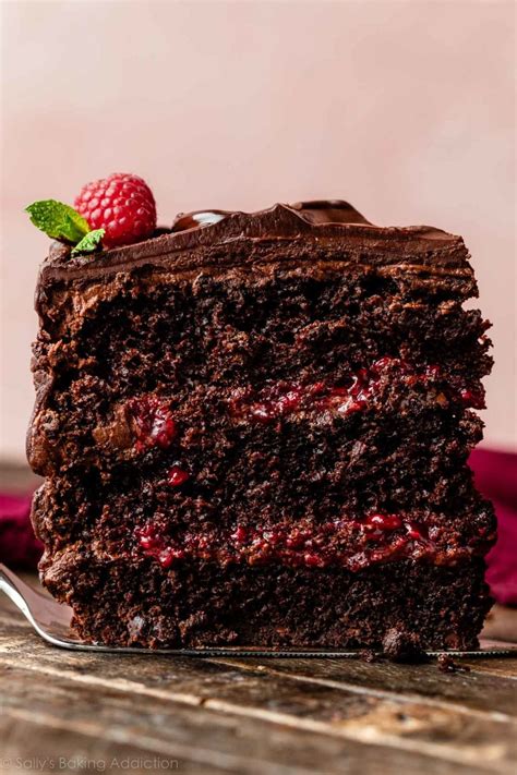 Chocolate Raspberry Cake Sally S Baking Habit My WordPress