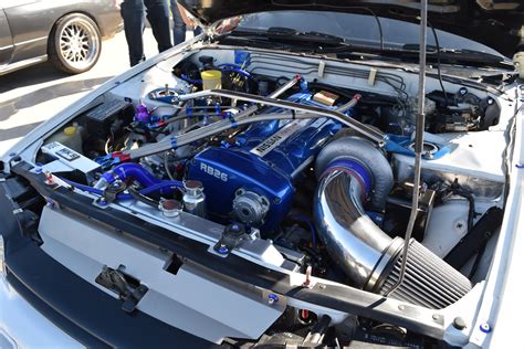 Beautiful Engine Bay Of A R32 At Dallas Cars And Coffee Nissan