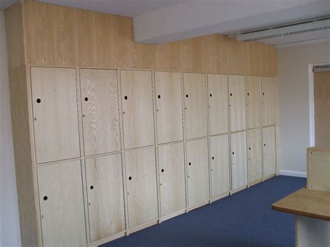 Here Is The Wooden Locker Storage Suite We Installed At Worth School