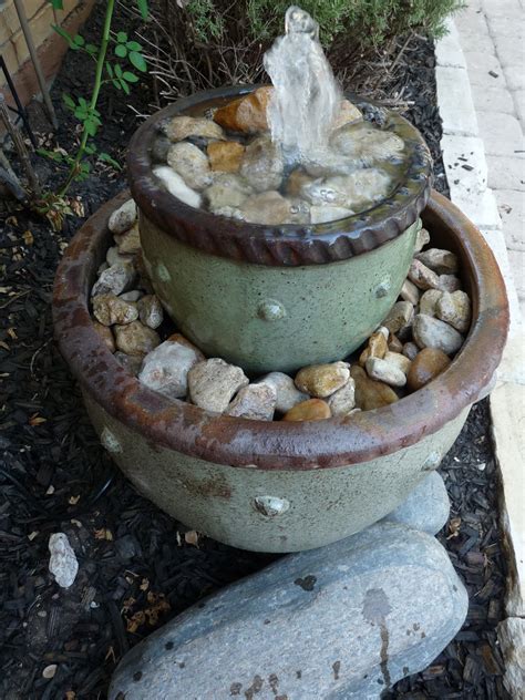 The Happy Homebodies Diy Flower Pot Fountain