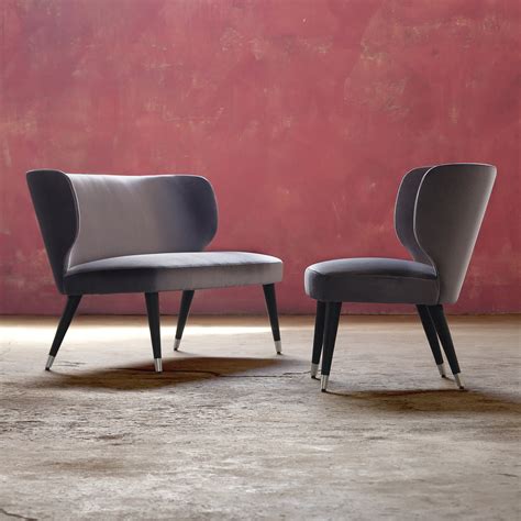 Tiffany Lounge Chair Purple Riccardo Rivoli Artemest