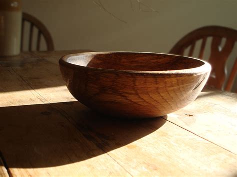 Hand Turned Wooden Bowl Natural Simplicity