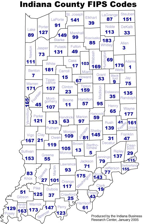 Indiana Zip Code Map Pdf System Map