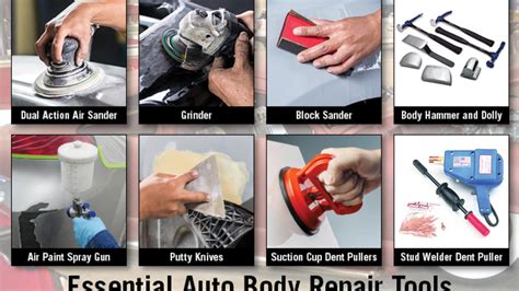 8 Essential Auto Body Repair Tools For Collision Professionals