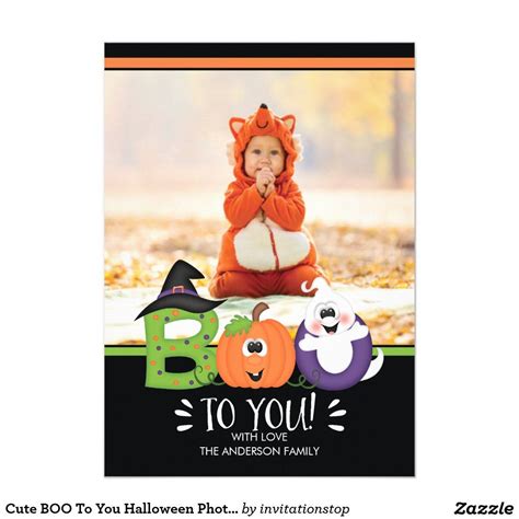How to create your own holiday cards. Create your own Invitation | Zazzle.com | Halloween photo ...