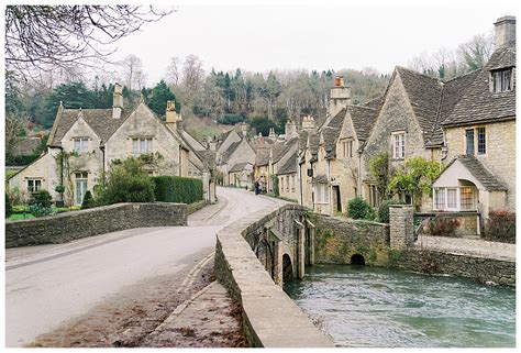 Bridal Inspiration In A Medieval Village Castle Combe England