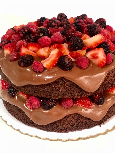 Torta Naked Cake De Chocolate Keto Sin Gluten Keto Ekovida