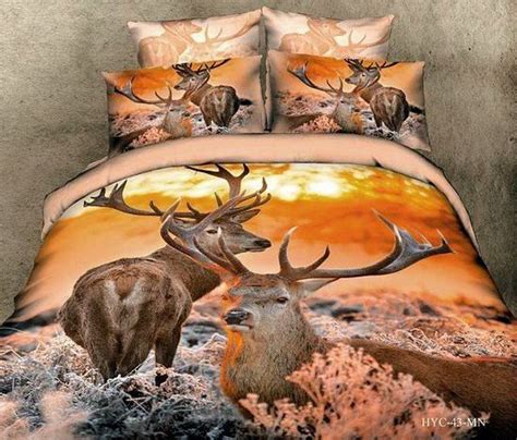 See more ideas about animal print bedding, print bedding, exotic cats. Deer Orange Bedding Animal Print Bedding 3d Bedding Animal ...
